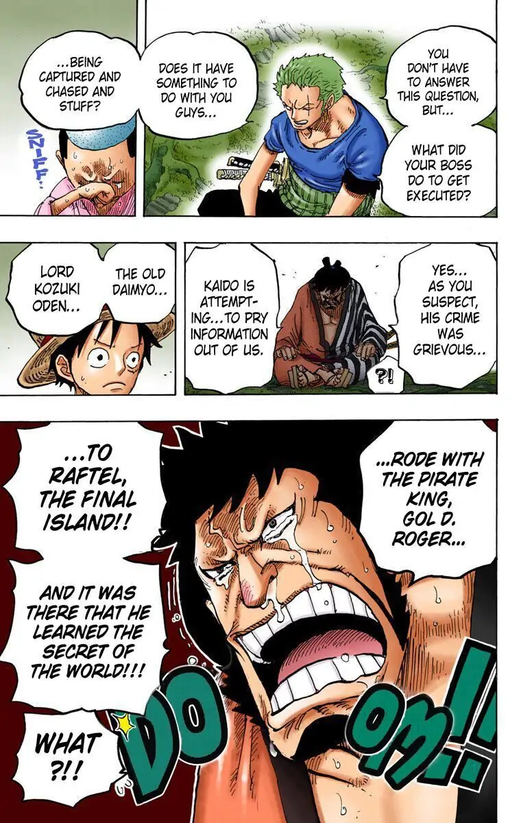 One Piece Digital Colored Chapter 818 image 15